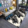 "Dragon Hydra Graphic Carpet" Suitable As a Non-slip Mat for the Living Room or Bedroom Sofa