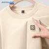 Мужская футболка Jeanswest из чистого хлопка, свободного кроя, с коротким рукавом