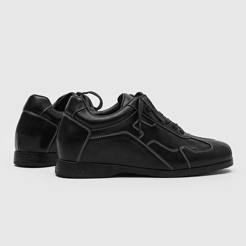 Shoes Platform Fdcp Men'S Shoes Casual Lace-Up Small Man Height Increase Shoes Inner Height Increase 5Cm