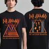 Unisexs And Unisexs Streetwear Fashion Summer New Tshirt British Hard Rock Band Def Leppard Pattern Printed Tshirt