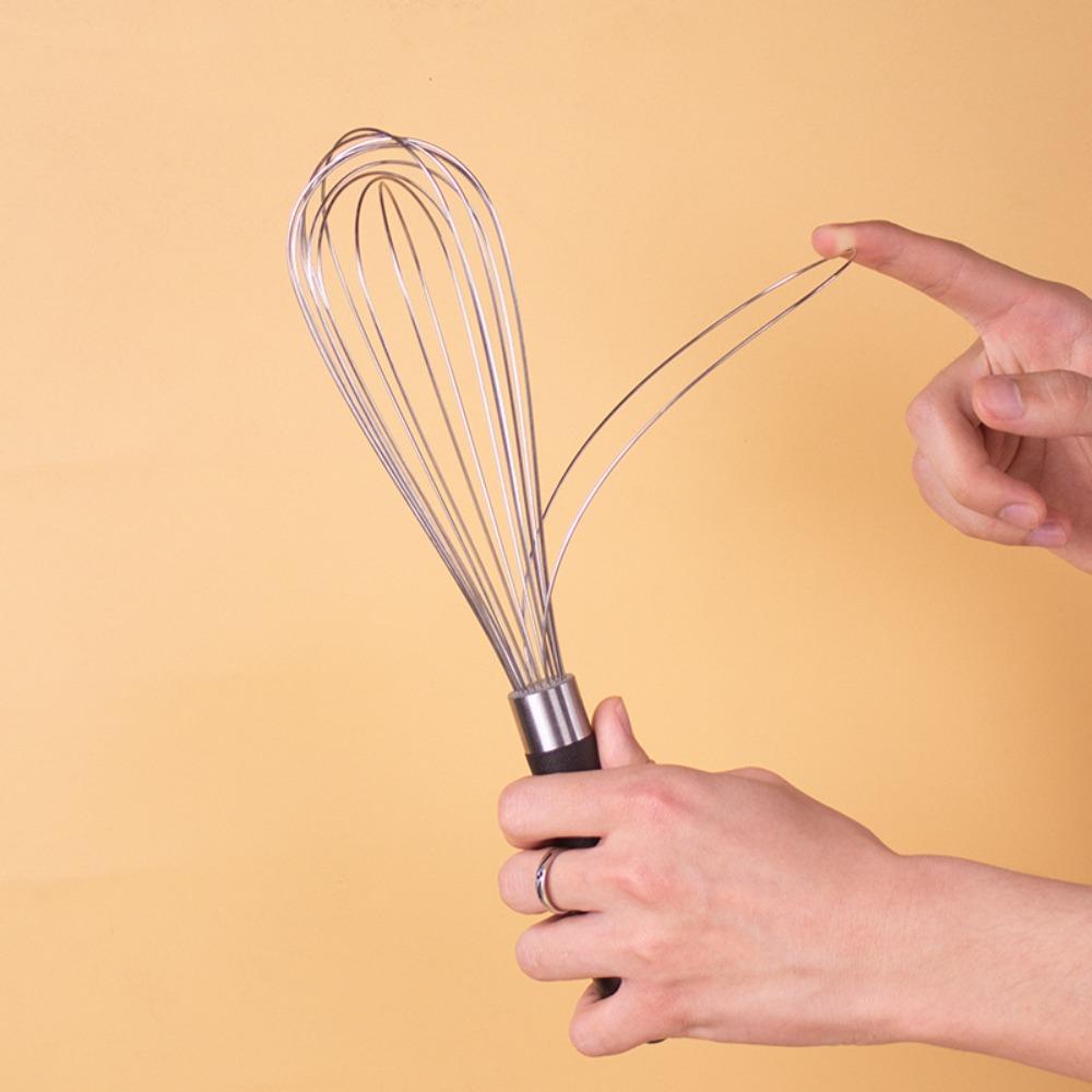 2 шт. 2 стиля кухонный венчик с пластиковой ручкой ручной венчик новые инструменты для выпечки дома