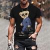 Men's T-shirt 3D Printing Top Fun T-shirt Fashion Casual Men's Street Wear Oversized Men's Clothing