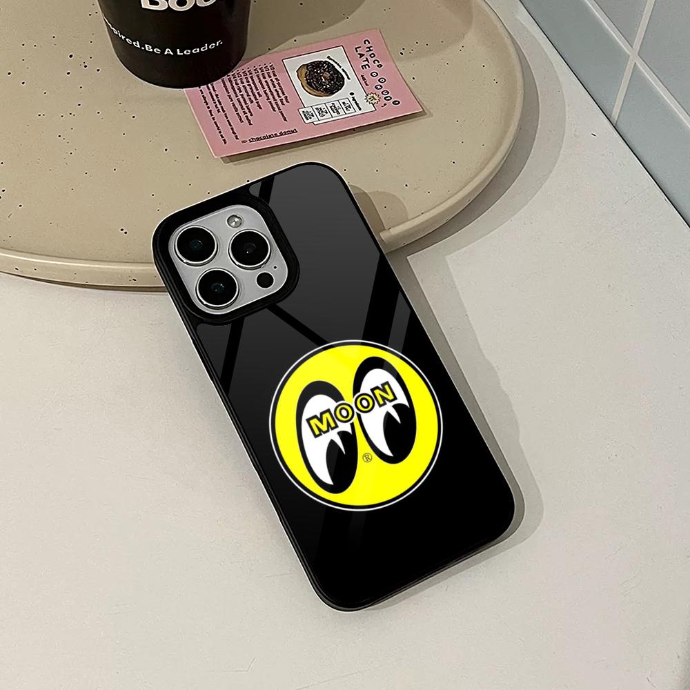 Старая заправка Лунный глаз Лунный чехол для телефона для Iphone 17 16 15 14 Air 13 12 11 Pro Max Mini Plus Fundas Чехол PC+TPU