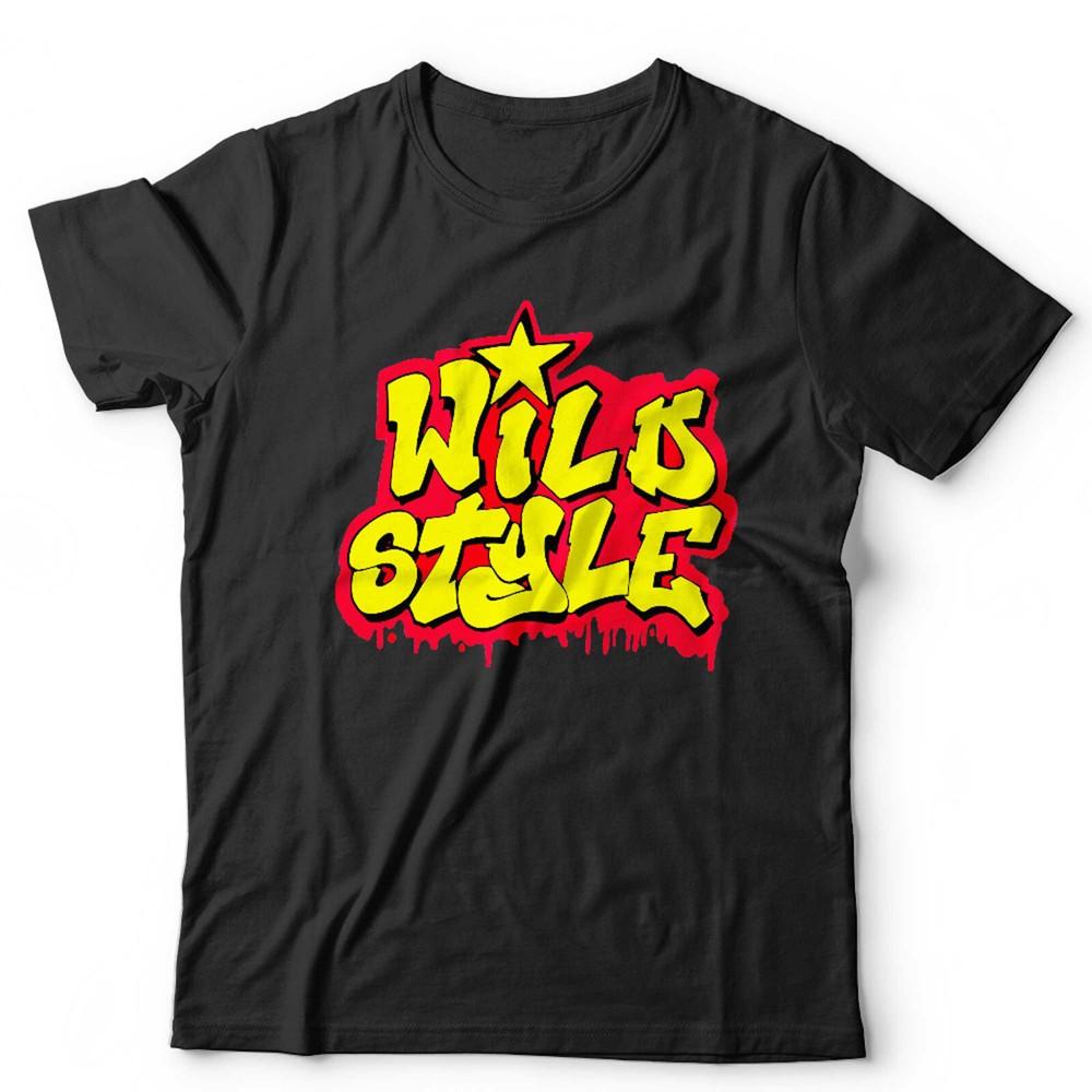 Wild Style Tshirt Hip Hop Unisex Kids Old School Breakdance Graffiti Rap