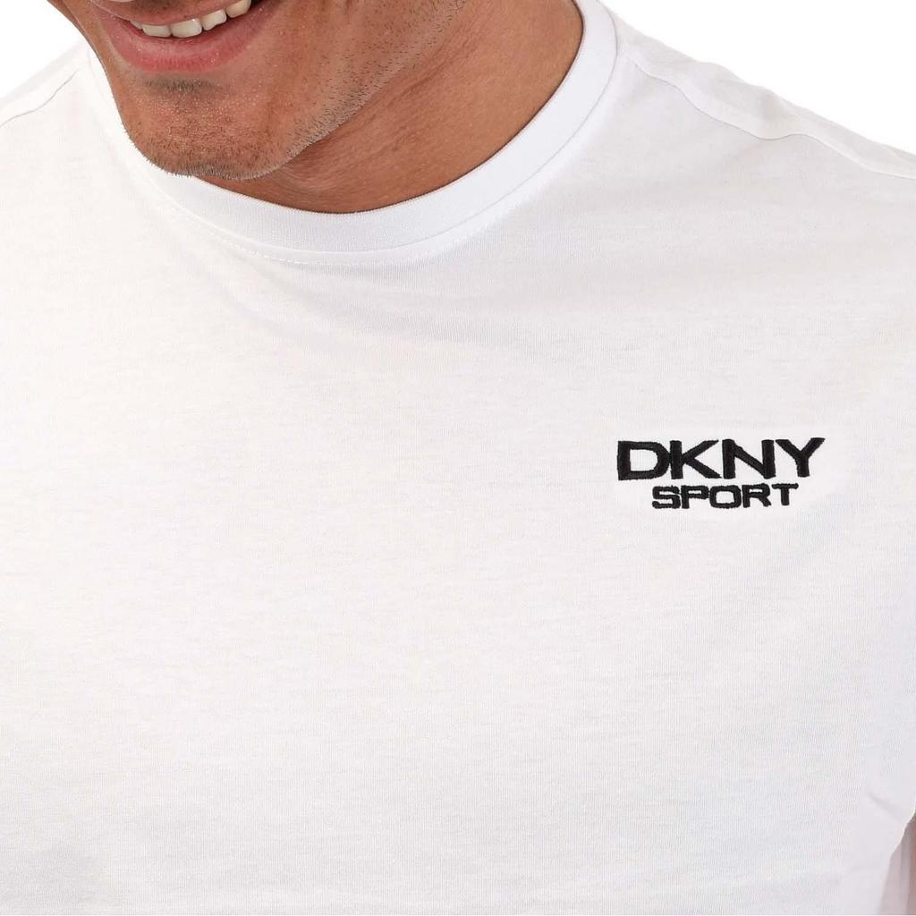 DKNY Mens Embroidered Logo T-Shirt (Pack of 3)