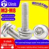 Hexagon Socket Pan Head Combination Screw - 304 Stainless Steel (M4/M5/M6/M8)