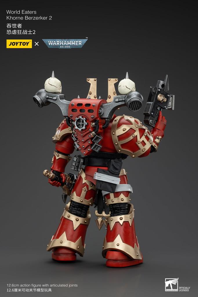 JOYTOY Warhammer World Eater Khorne Berzerker II Scale Action Figure 40,000 1/18 (Assembled)
