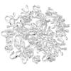100pcs/lot 4.5x4mm Wire Protectors Wire Guard Guardian Protectors Loops U Shape Clasps Connectors DIY Jewelry Making Accessories