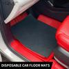 Одноразовый Автомобильный Аксессуар Складные Универсальные Автомобильные Коврики На Пол 4/8 Шт Защита От Загрязнений Внутренние Запасные Части Портативный Коврик Гаджеты Ковер