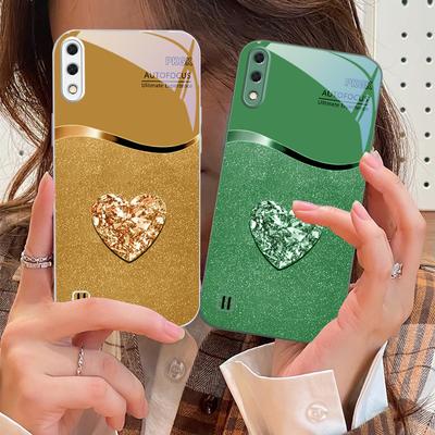 Градиентный бриллиантовый чехол для телефона Love для Samsung M02 12 Note 8 9 10 20 A 01 A02 A03 Core 04 05 06 10 12 13 14 15 A16 стекло Ultra
