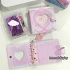 Sweet Lace Denim Style Mini Card Album Portable 3 Inch Photocard Binder Detachable Loose-Leaf Small Card Storage Bag