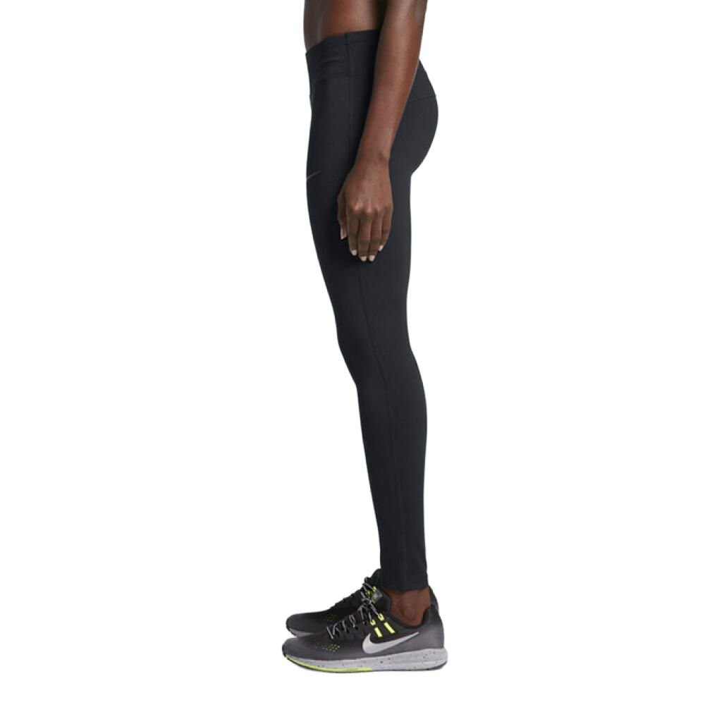 Nike Pwr Epic Run Tight Быстросохнущие Дышащие Минималистичные Беговые Брюки Женские низ 831648-010