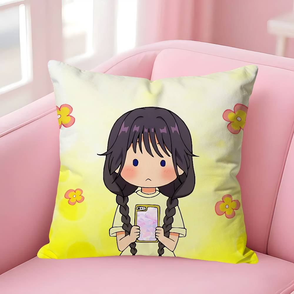 KKaoru Hana wa Rin to Saku Наволочки для Спальни Гостиной Дивана Домашний Декор Полиэстеровая Наволочка на Подушку с Молнией