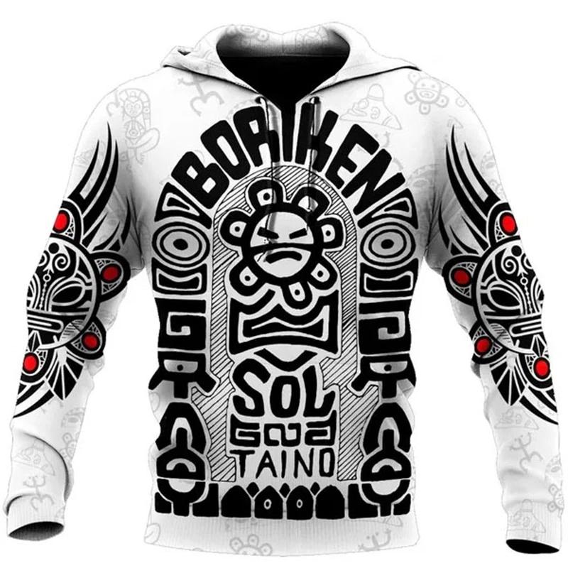 Мужская толстовка с капюшоном, одежда с 3D-принтом Пуэрто-Рико, мужские пуловеры, толстовка с длинным рукавом, спортивная уличная одежда, худи, весенние пуловеры