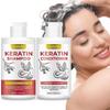 Keratin Shampoo and Conditioner Set - Cleanses and Strengthen the Hair, Repairs Dry and Damaged Hair, Improves Hair Texture - For Women and Men