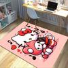 1 шт. Коврик-обнимашка Hello Kitty и My Melody - Милые мультяшные персонажи, Офисный ковер, Уличный коврик, Идея подарка для дома sz137