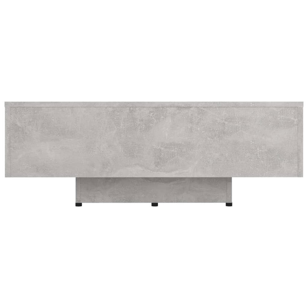 Coffee Table Concrete Grey 85 x 55 x 31 cm Wood Based Material