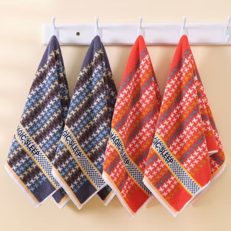 4-Piece Household Pure Cotton Towel Adults Soft Lint-Free Highly Absorbent Thickened All-Cotton Face Towel Wedding Gift China