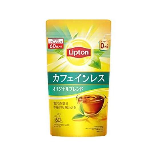 Lipton Черный чай без кофеина 60 пакетиков ДекафБез кофеина