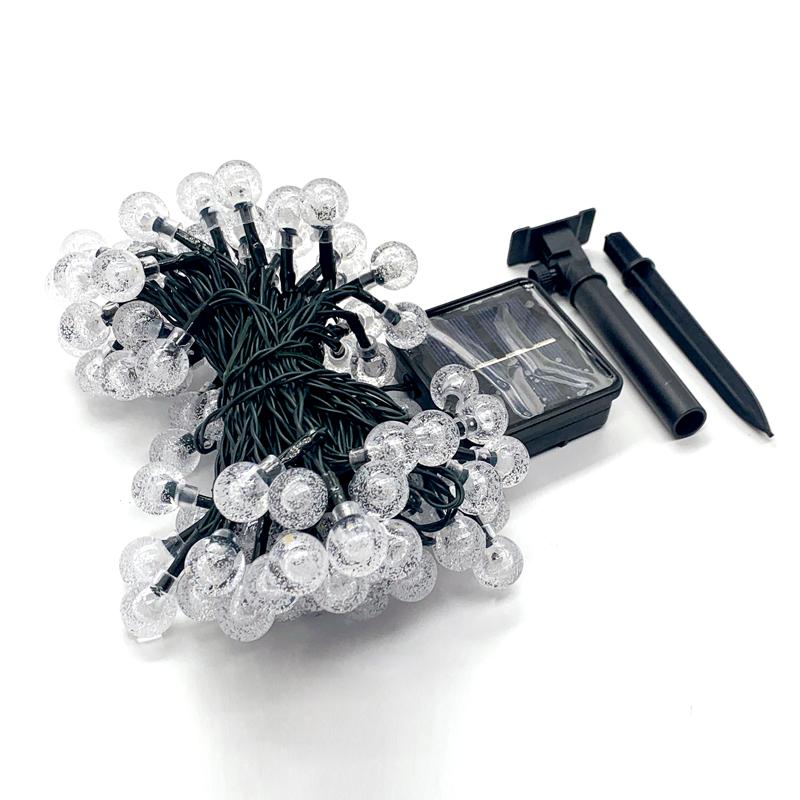 200 LED String Light Outdoor Solar Fairy Tale Light 12M IP65 Waterproof Garden Christmas Decoration Courtyard Holiday Party Atmosphere Light