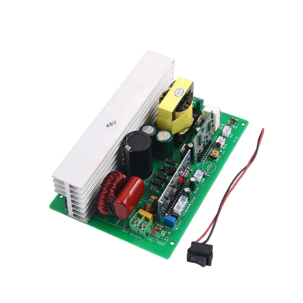 1 шт. 1000 Вт EG8010 Инвертор чистой синусоиды IGBT 27A 600V Транзисторы DC48V в AC220V Преобразователь мощности Повышающий преобразователь 171*119*52 мм