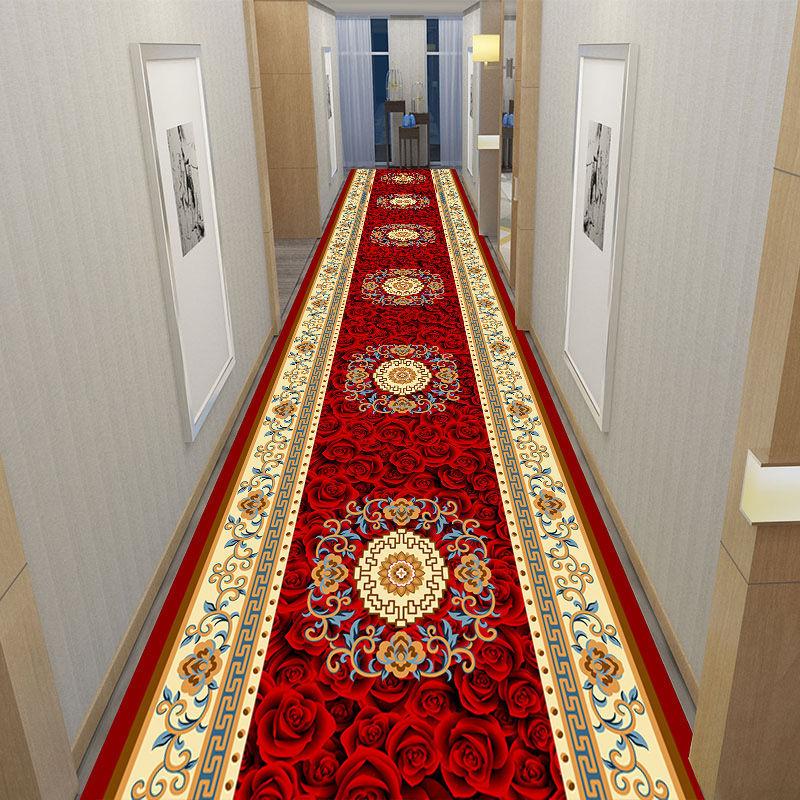 Ковер для лестницы в прихожей, простой ковер для коридора, длинный ковер для прихожей, торговый центр отеля, дорожки для свадебного зала, напольный коврик, коврик для кухонного прохода