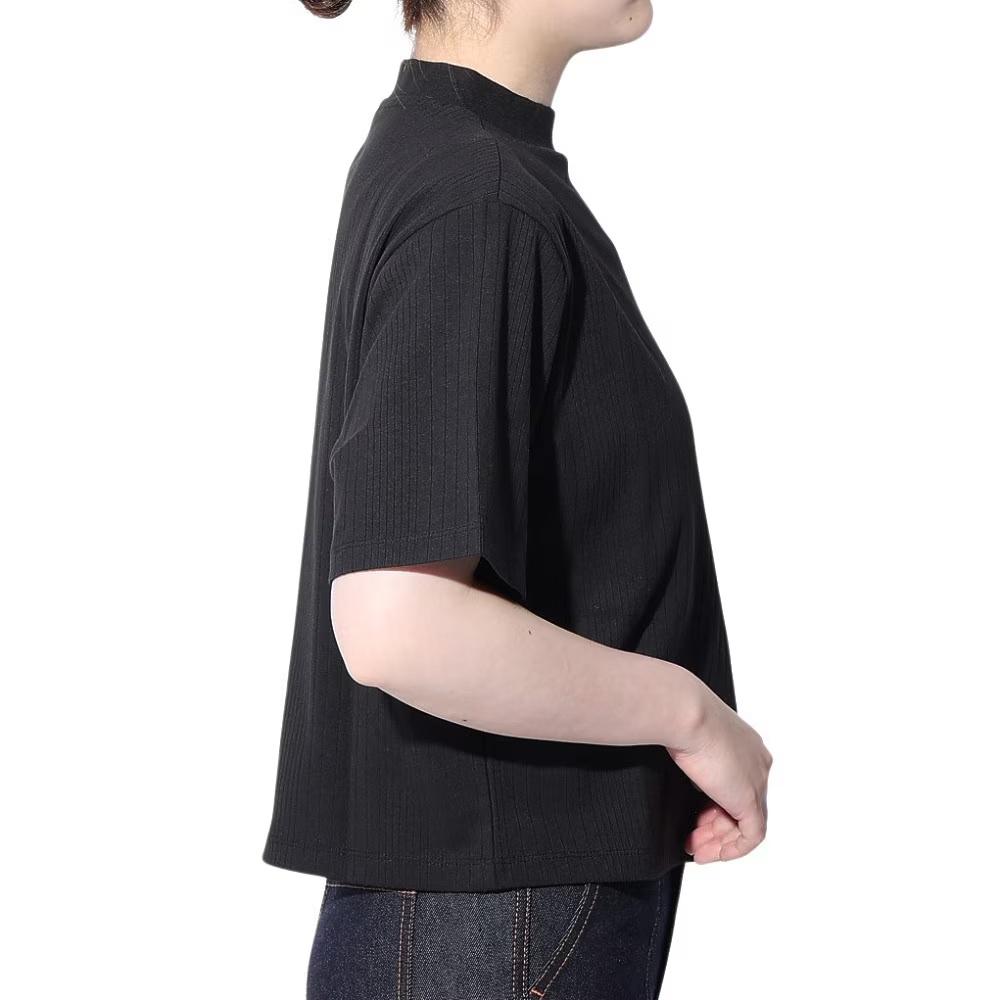 PUMA T Shirts Women's Black Half Turtleneck Moderate Other 626071-01