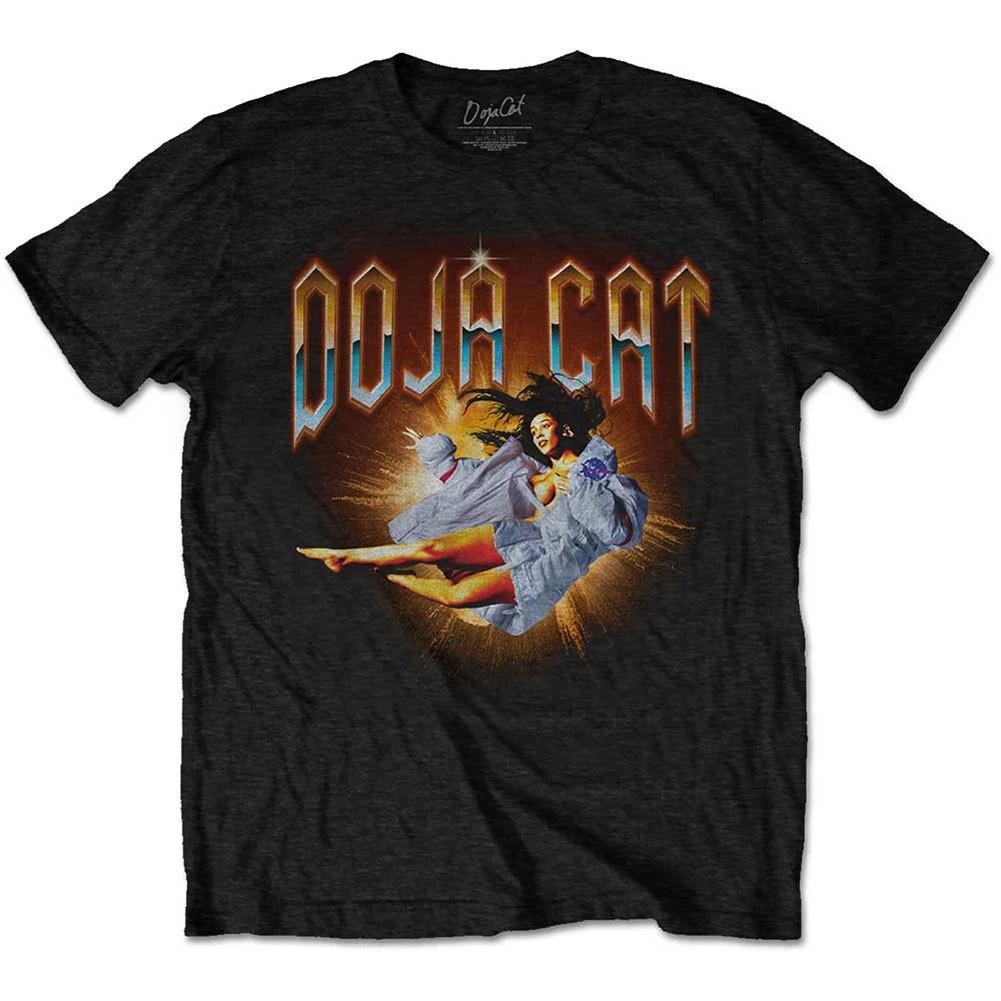 Men's Doja Cat Planet Her Space Slim Fit T-shirt Large Black