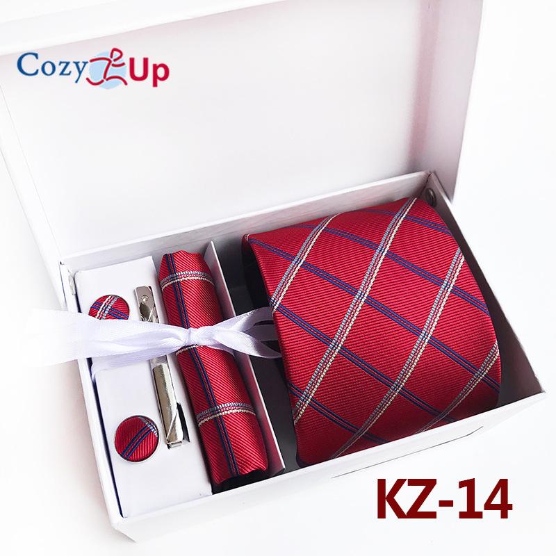 Cozy Up Набор из 6 предметов, мужские галстуки с узором пейсли, включая галстук, квадратный шарф, манжеты, зажим для галстука, подарочная коробка