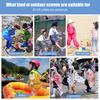 1Pair Cartoon High Waterproof Children'S Shoe Covers Protectors Anti-Slip Rain Proof Long Shoes Cover With Stretchy Cuff