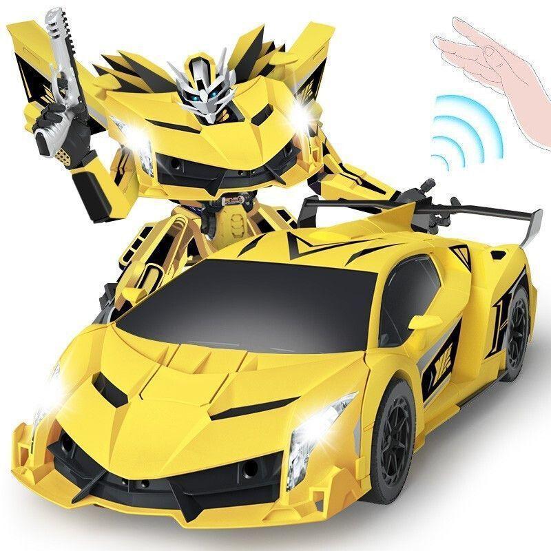 32cm Rc Remote Control Deformation Car Wireless Charging Racing Toy Boy New Year Gift
