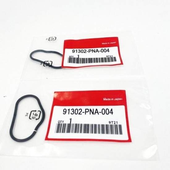 2x For Honda 2003-15 Engine Timing Cover Chain Case O-Ring Gaskets 91302-PNA-004