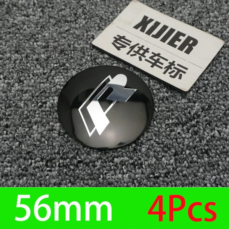 2026 Горячие Для VOLKSWAGEN VW Автомобиля R Значок Колпачок Центральной Ступицы Колеса Наклейка Аксессуары Для Volkswagen VW R-line GTI Polo Golf Touareg