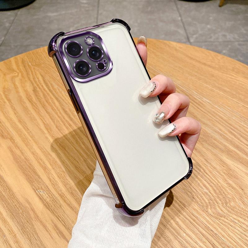 Electroplated Flash Shell Phone Case For XiaoMi RedMi K90 Pro Max K80 K70 K70E K60 K60E K50 K40S Ultra Gradient Design with Camera Protection