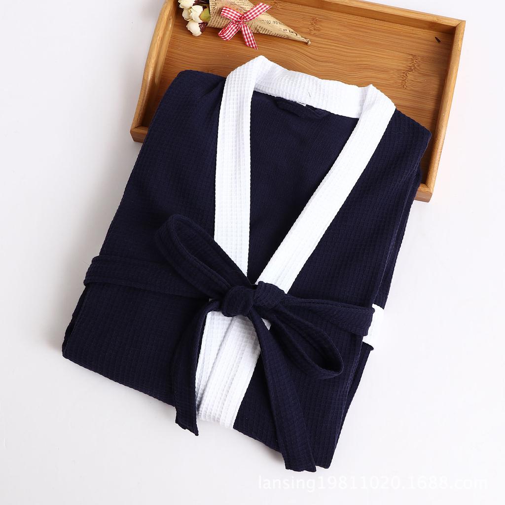 Мужской халат из тонкой махровой ткани, банный халат, полотенце, ночная рубашка, пижама