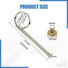 Trumpet Repair Kit Maintenance Finger Buttons for Brass Instrument Key Systems Valve Cap
