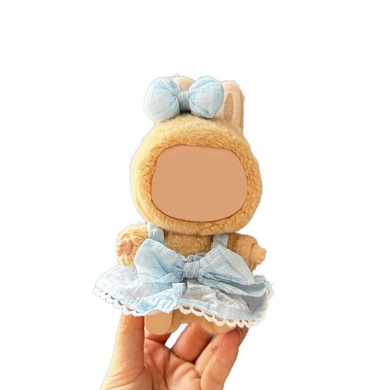 Набор одежды для куклы 17 см Набор из 2 предметов Юбка с головным убором Наряд для игры Одежда для куклы Модные аксессуары для куклы