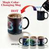Detective Pikachu Heat Changing Mug – Creative Ceramic Coffee Cup, Color Reveal with Hot Liquid