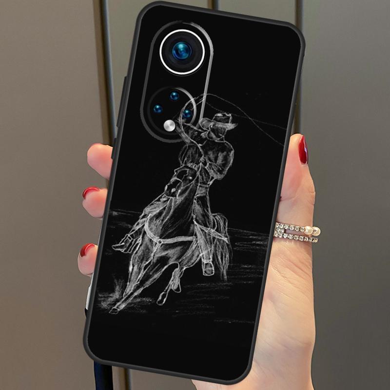 Extreme Sport Rodeo Cowboy Lasso Cover For Honor 90 70 50 Magic 6 Pro Magic 5 Lite Honor X6a X7a X8a X9a X8b X9b X8 X9 Case