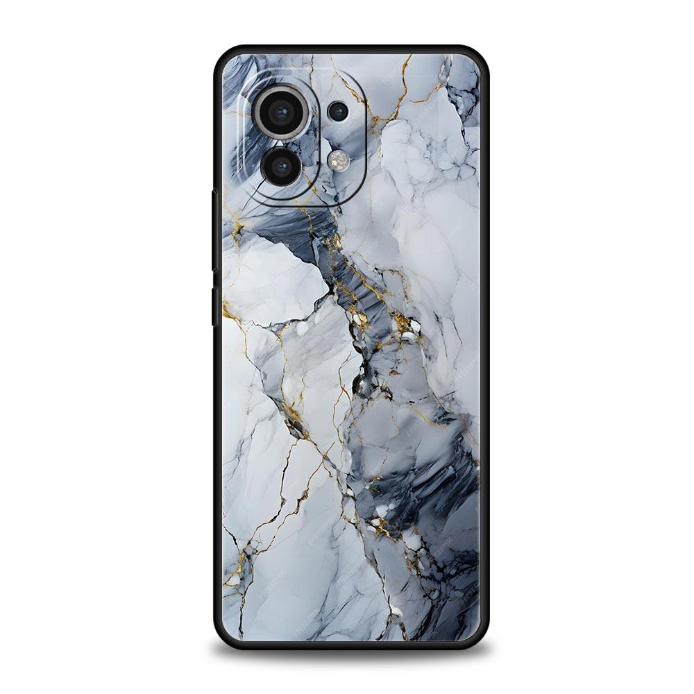 Чехол для телефона для Xiaomi Mi 15 14 14T 13T 12T Pro 12 13 11 Lite 5G 11T X6 X5 Pro Мягкий ТПУ Чехол Модный Мраморный Узор
