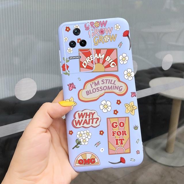 Чехол для Xiaomi Poco F4, чехол с милым мультяшным пришельцем, мягкий силиконовый чехол из ТПУ для телефона Xiaomi Poco F4 GT PocoF4, противоударный чехол