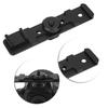 Camera Dual Hot Shoe Extension Bar Mount Bracket Accessory for Fill Light Microphone
