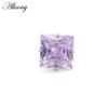 Alisouy 1PC G23 Titanium Externally Thread Square Zircon Lip Labret Rings Ear Stud Earrings Piercing DIY Body Jewelry Accessory