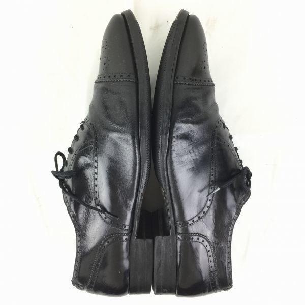 Salvatore Ferragamo Полуброги деловые туфли Черные размер 10D 27.5-28.0 Мужские(ИСПОЛЬЗОВАЛ)