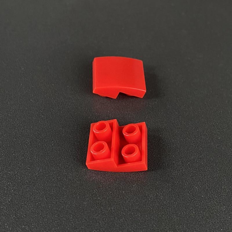 Compatible With 32803 2X2 Reverse Arc Parts Small Particle Assembly Technology Building Block Accessories Parts Moc Spare Parts