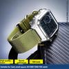 Для Casio Маленькие Квадратные Серии AE1200/1300 A158/A168 F91W Альпинизм Нейлон Холст Водонепроницаемые Мужские Аксессуары для Ремешка Часов