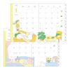 Midori Pocket Dog 22366006 Январский дневник, 2026, A6, Недельный, Узор, (Начинается в 2026 году)