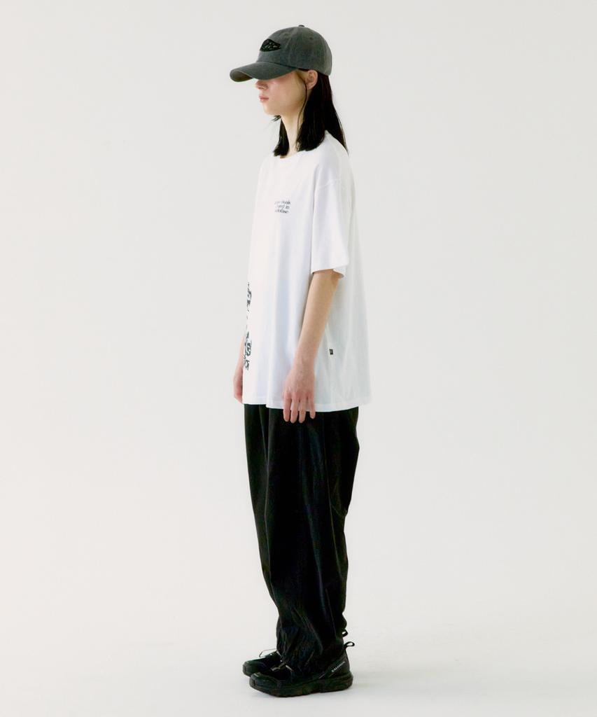 FASE Rose Graphic Tea - White