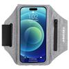 Haissky Running Sport Armband For iPhone 17 16 15 14 13 Pro Max Air Plus Outdoor Workout Zipper Pocket Touchscreen Arm Bag Pouch 6