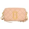 Сумка M0015419 Nude The Quilted Soft Shot 21 кожаная сумка через плечо с логотипом Double J [Marc Jacobs] (Рюкзак) Женский [Бренд] [Товар]